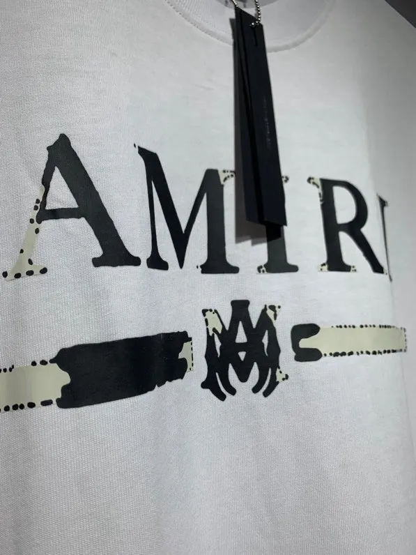 Model 654 P114 AMIRI real shot black hanging shot S. M. L. XL
