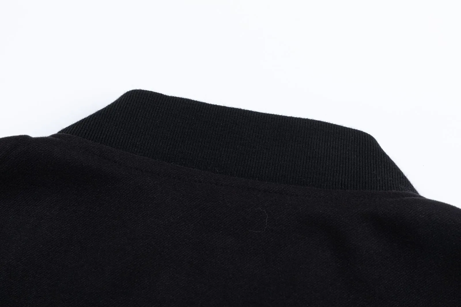 7158#P456AMIRI leather embroidered LOGO, color: black, size: S M L XL