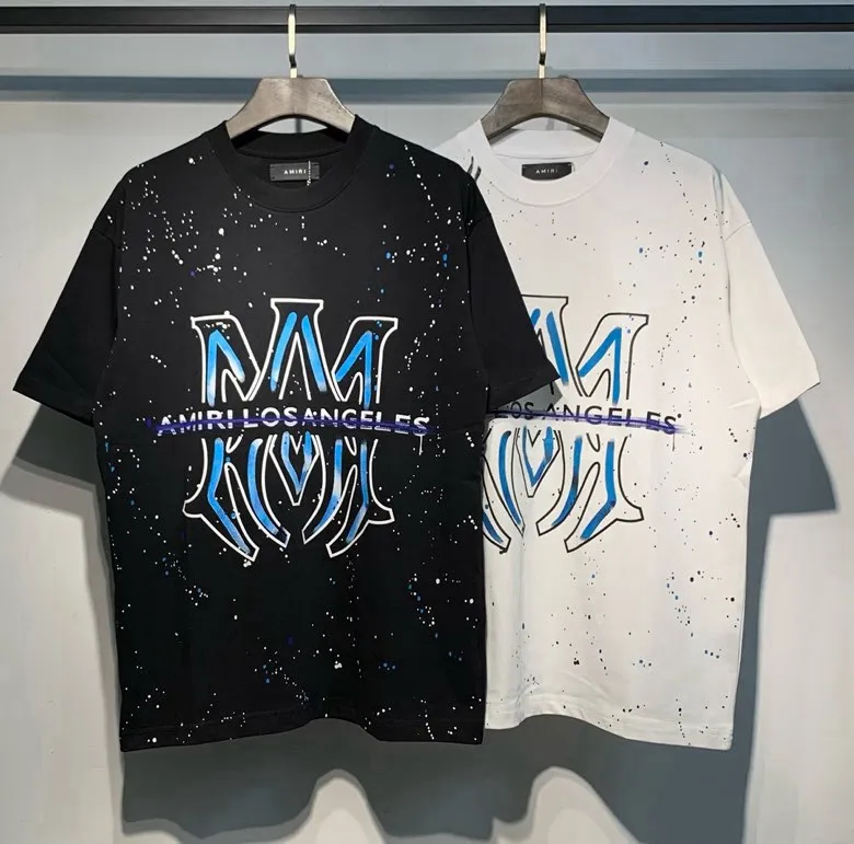 714 P126 AMIRI real shot black white hanging S. M. L. XL