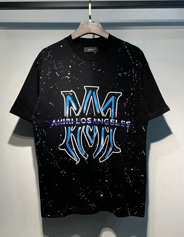 714 P126 AMIRI real shot black white hanging S. M. L. XL