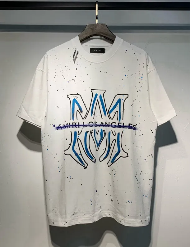 714 P126 AMIRI real shot black white hanging S. M. L. XL