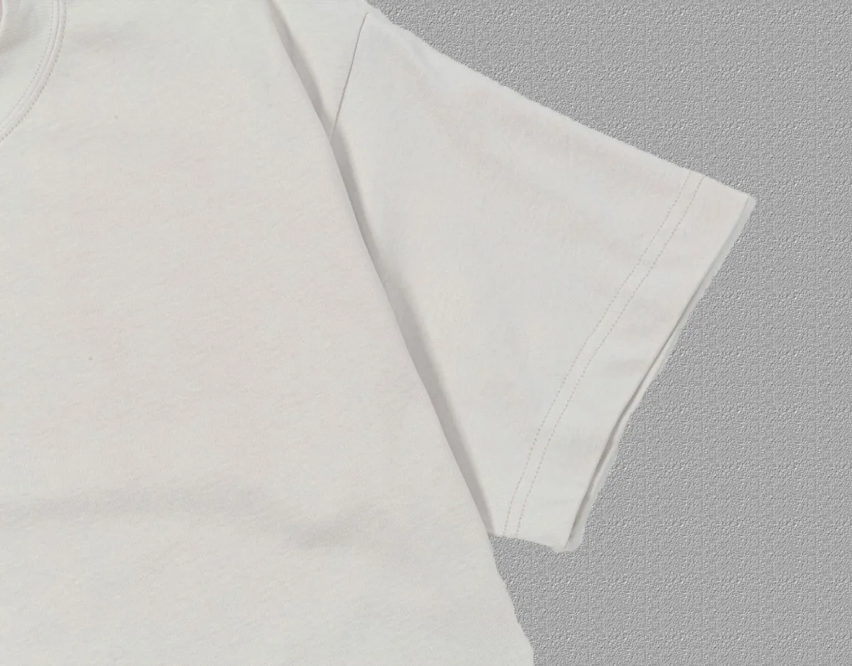 P140 [AMIRI] 2025FW short-sleeved T-shirt LOGO printing, high-end 26s double yarn 300g fabric, heavy fabric, custom stretcher rib, same vat and dye, complete three standards, same style for men and women, color: black, white, gray, size: S M L XL 2XL