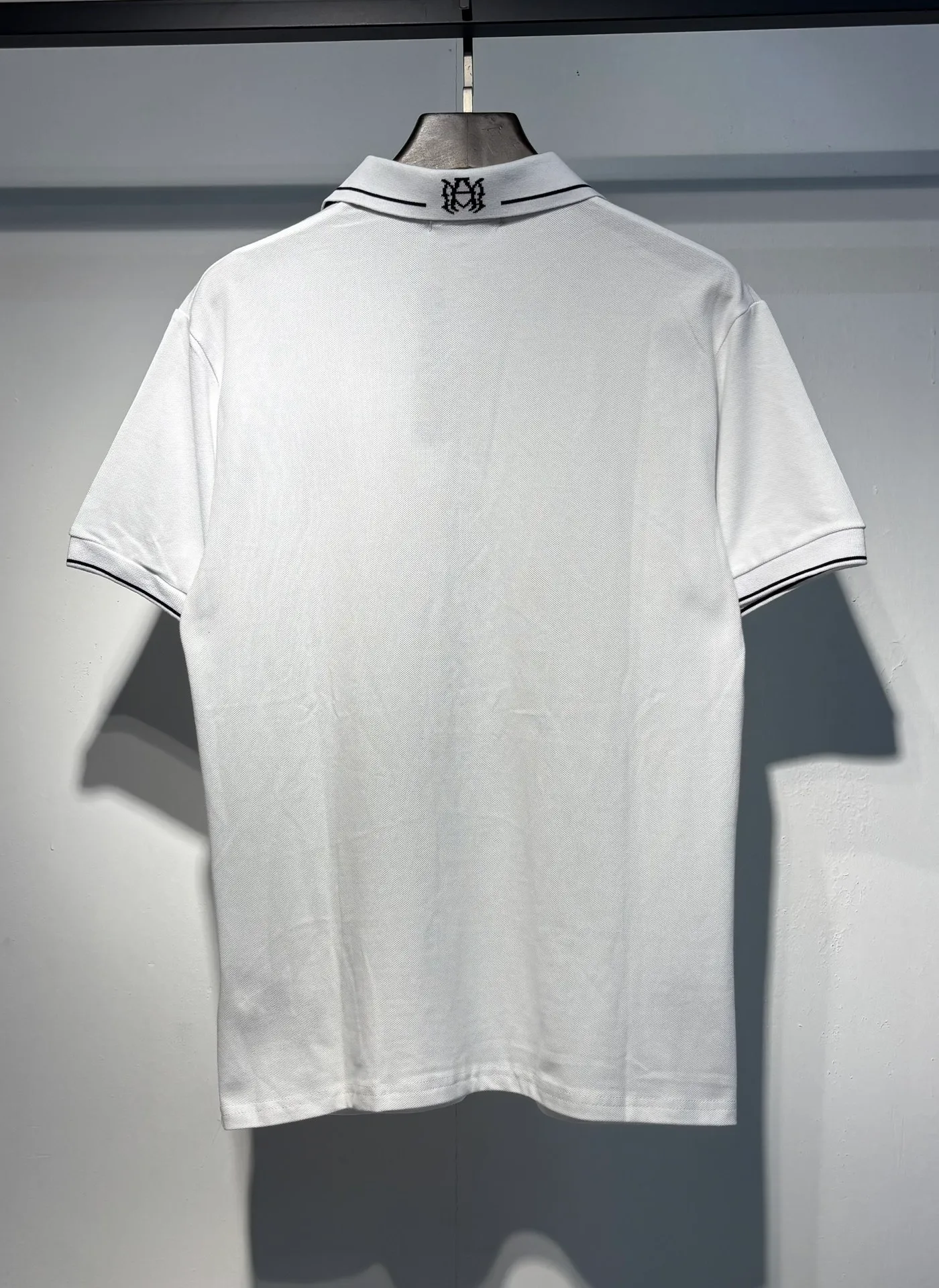 P166 New AMIRI embroidered POLO reverse collar shirt S. M. L. XL