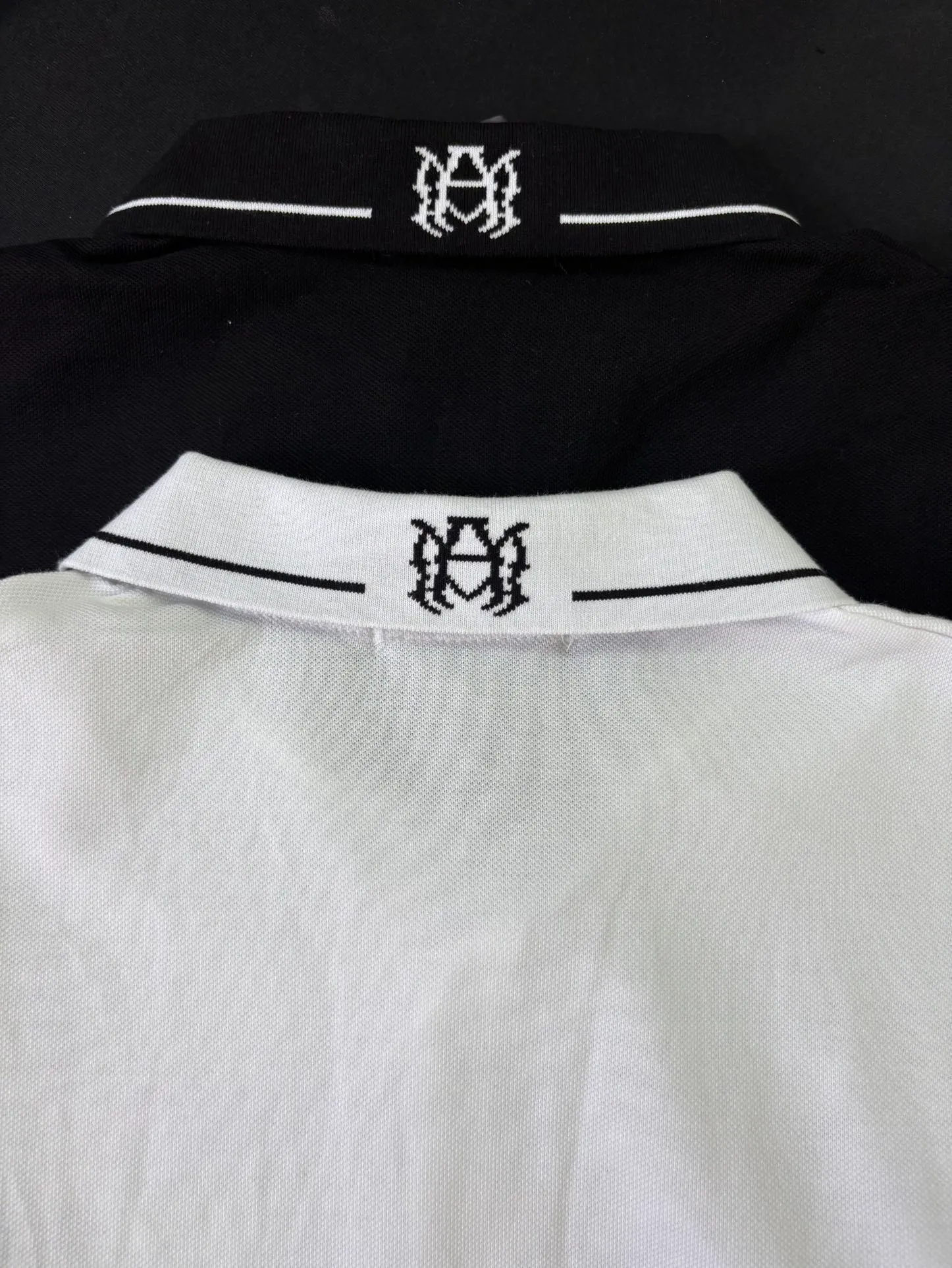 P166 New AMIRI embroidered POLO reverse collar shirt S. M. L. XL