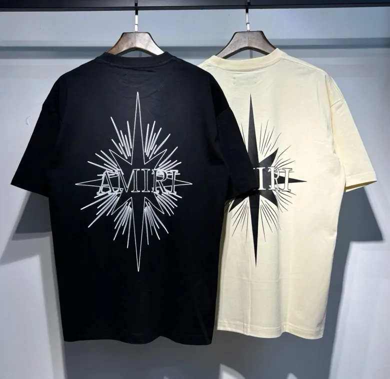 P114 AMIRI real shot black apricot hanging shot S. M. L. XL