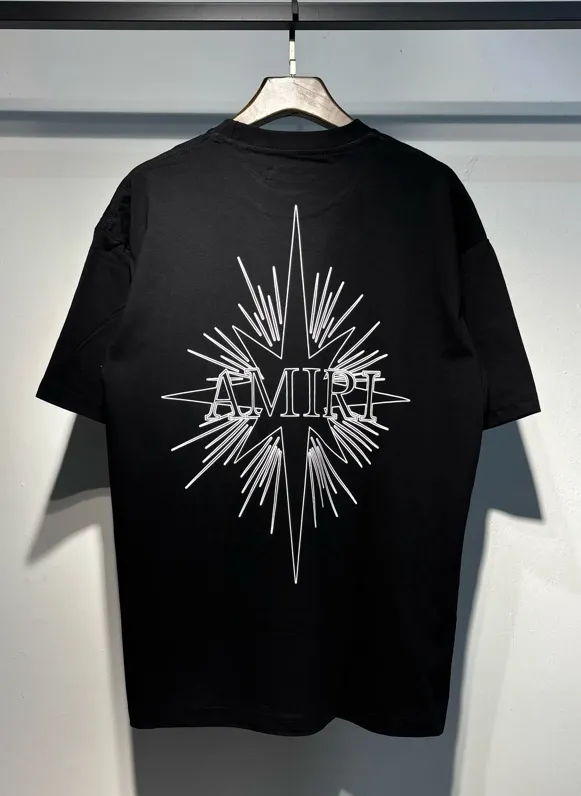 P114 AMIRI real shot black apricot hanging shot S. M. L. XL