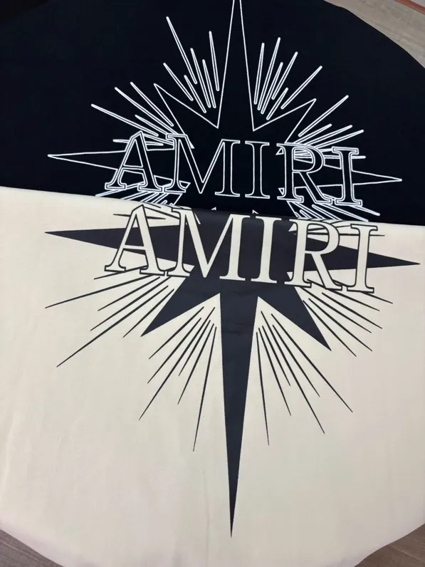 P114 AMIRI real shot black apricot hanging shot S. M. L. XL