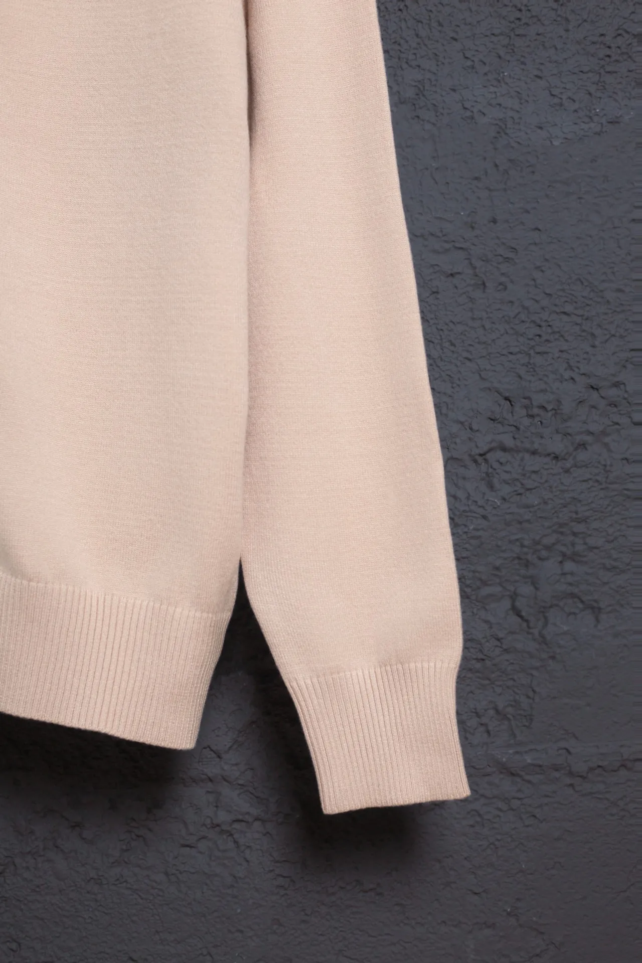 P176 Style No.: MQ803 AMI Classic Little Love Series Embroidered Cardigan Sweater Highest Version Supports Comparison Color: Khaki, Size: S-XL