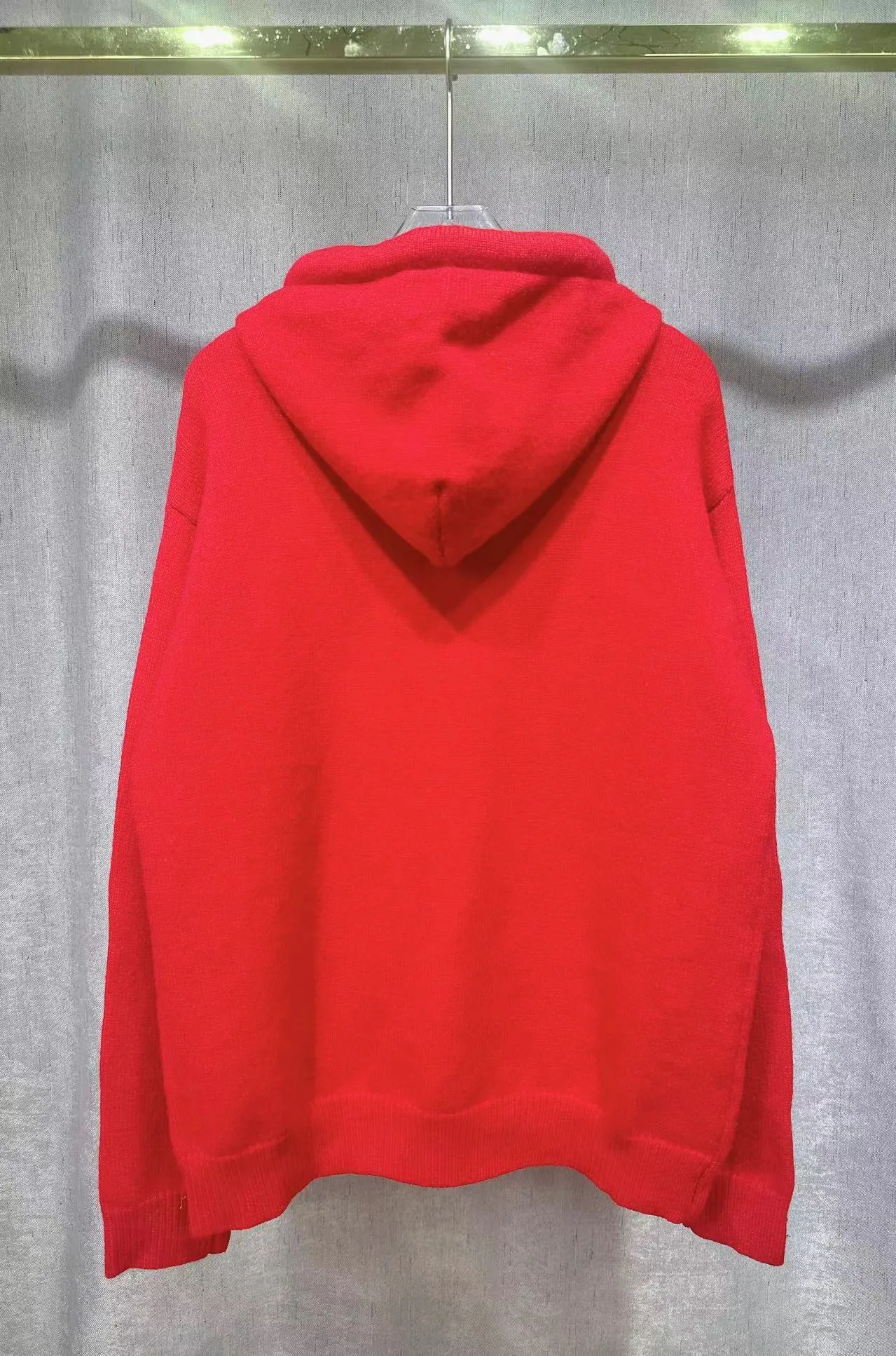 P290 🎉AMIRI new hooded sweater, logo embroidery on the chest + belly bag, 1:1 towel embroidery on the sleeves. Color: apricot white, red, gray, black, size: S M L XL XXL