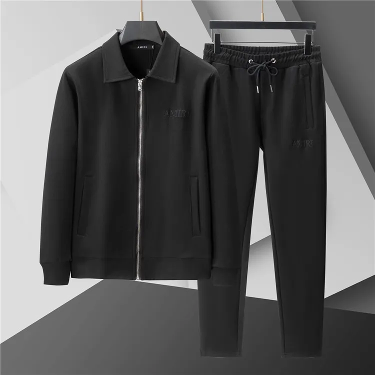 P580 🌸🌸🌸 Amiri 2025 Autumn and Winter New Style Suit High quality, top version trading company channel order, overseas boutique exclusive limited sale, classic is eternal, it is definitely worth buying! This type of suit is also a must-have. You don’t have to think about how to match it, you can just get it in one set! Customized fabric, smooth to the touch, yet stiff and stylish, giving the upper body a full texture! The overall design is simple and elegant without losing style. It has a strong sense of upper body and is definitely at the forefront of fashion. It is very comfortable to wear. There is no need to say much about the style and cut of the pants. The upper body is exquisite and vivid. It is a truly top-notch casual suit that can be used in various occasions whether it is sports or leisure time! ! !   Three complete standards Color: Picture color Size: M, L, xL, xxL, xxxL