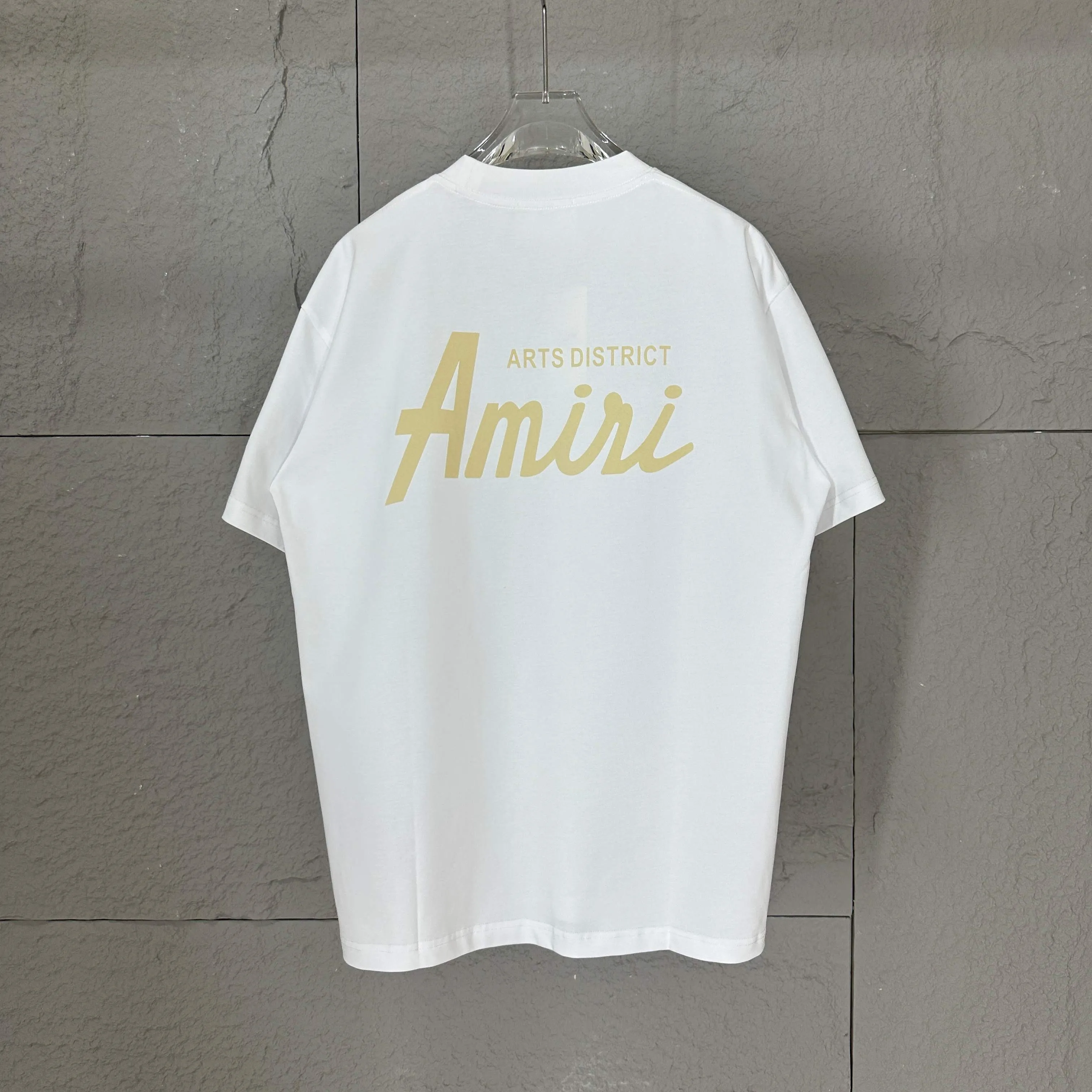 🅿️190 Ami Love 2025 Spring and Summer Style Classic Simple Flocking Three-dimensional Love Letters Personalized Logo Customized Double Yarn Plain Cotton Fabric Short Sleeve T-shirt Unisex Color: Black White Size: S (90-130 catties) M (120-150 catties) L (140-165 catties) XL (160-180 catties) XXL (180-210 pounds)