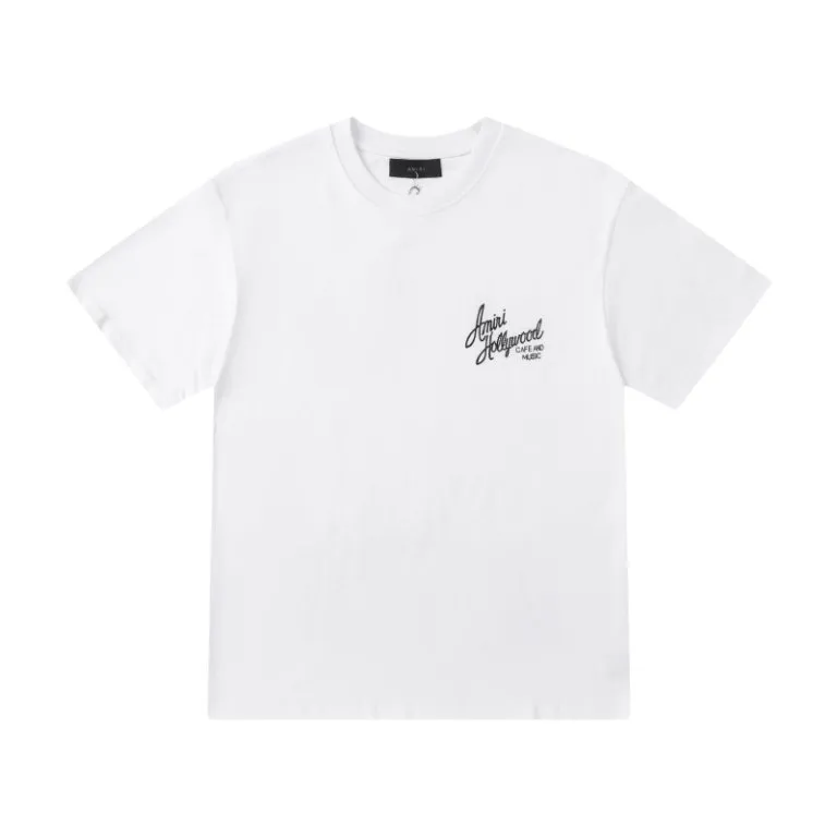 P160 AMIRI coconut palm hot diamond logo, color: black, white, size: S M L XL