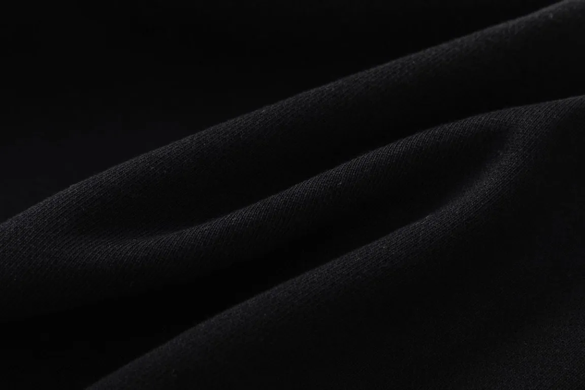 P320 7200#AMIRI classic letter logo printing, using 480 fabric washing process, color: black, size: S M L XL