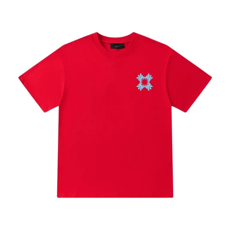 P134, AMIRI hand-printed logo, color: red, size: S M L XL