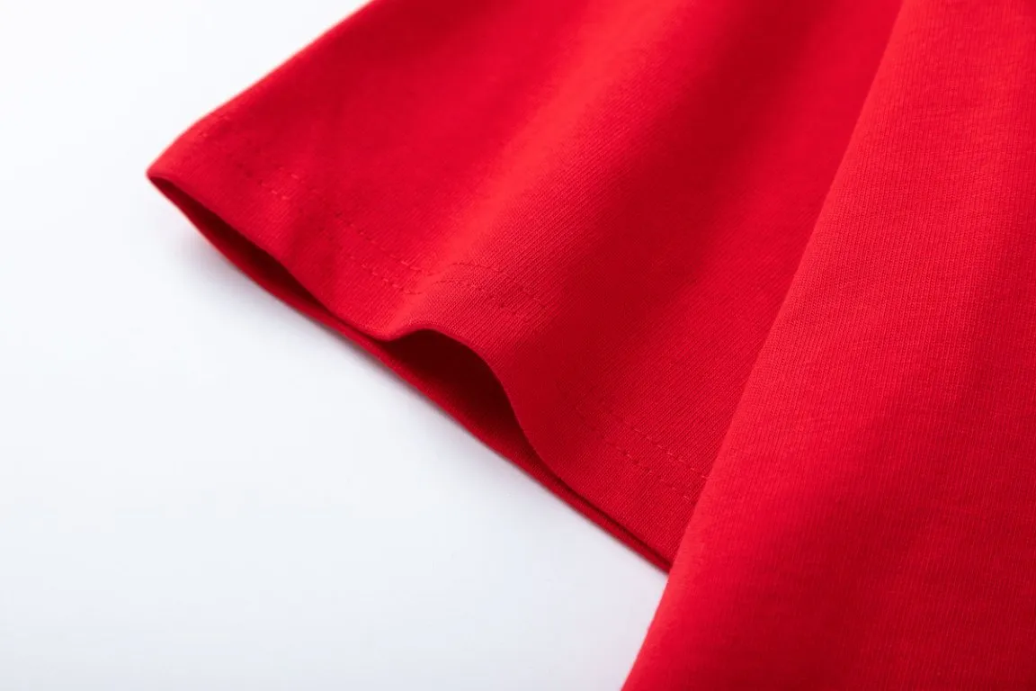 P134, AMIRI hand-printed logo, color: red, size: S M L XL