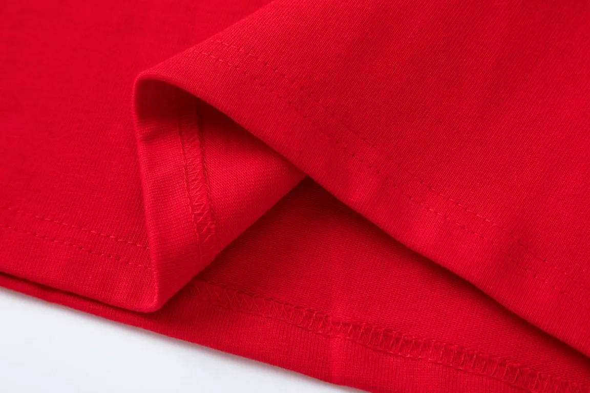 P134, AMIRI hand-printed logo, color: red, size: S M L XL