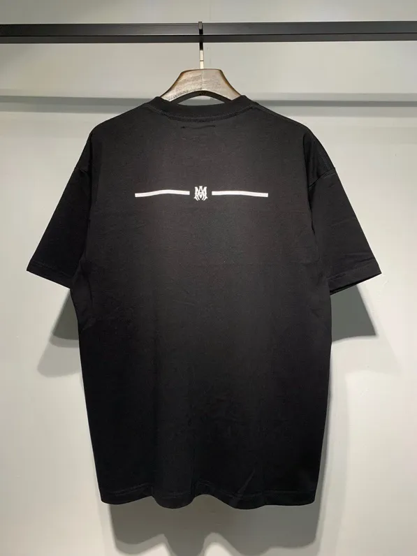 Model 668 P114 AMIRI real shot white black hanging shot S. M. L. XL