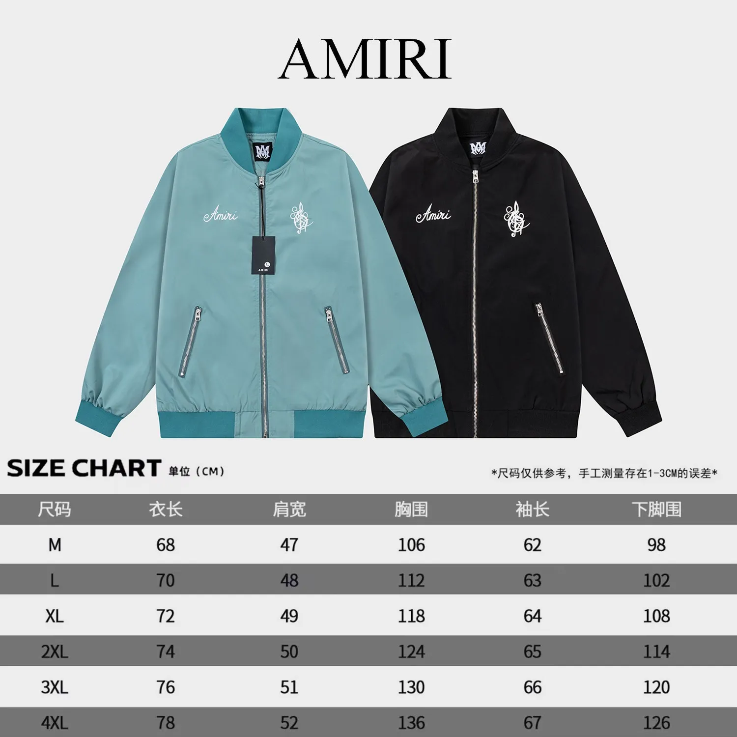Size chart P320