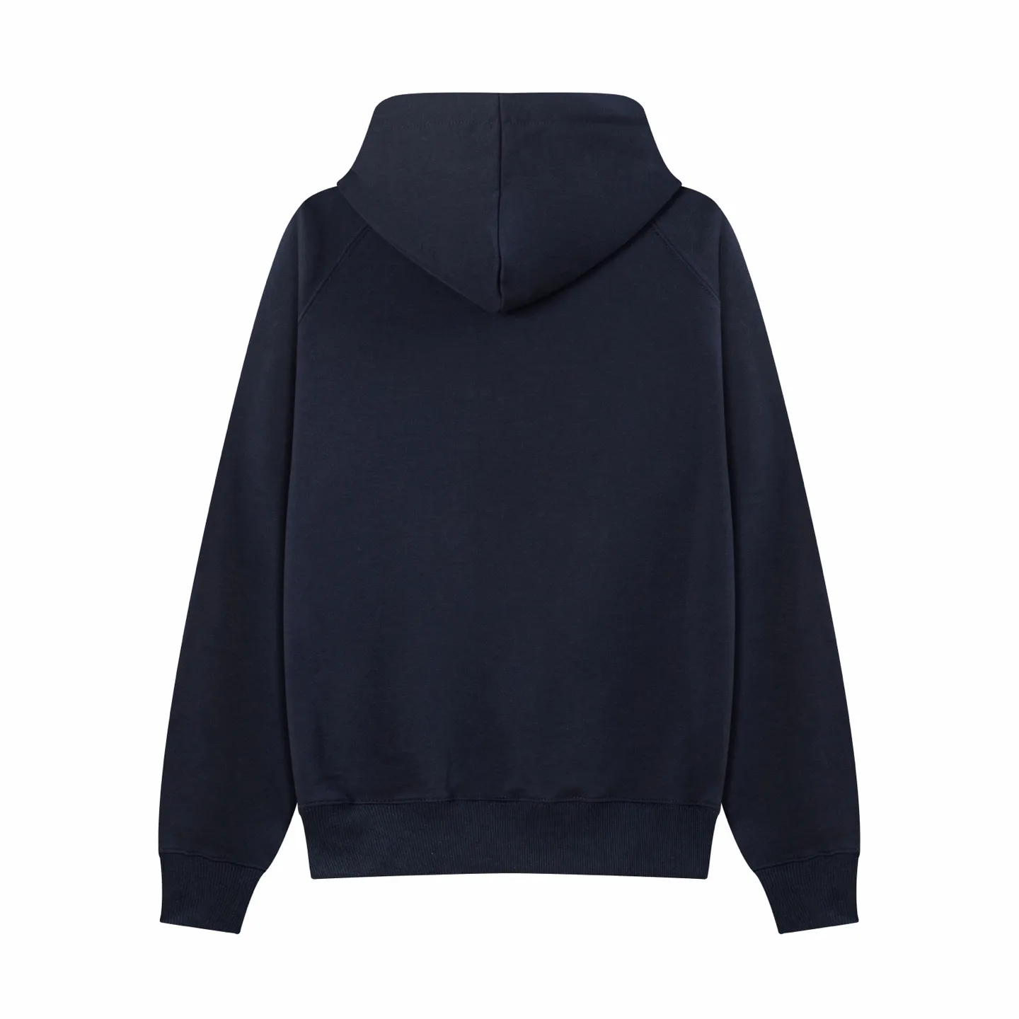 663# AMI PARIS 25SS early spring new crochet monogram micro-label hooded sweatshirt, customized 360g pure cotton fabric, YP replica, new main wheat, washable wheat QR code can be scanned, same style for men and women, color: Baolan apricot, code number: S-XL