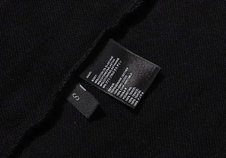 Style number: 883 P220 Fabric: 360g pure cotton terry sweatshirt AMIRI 2025 autumn and winter new logo hooded terry sweatshirt high street unisex loose classic letter jacket Color: black Size: S M L XL