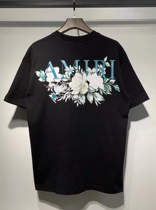 674 model P120 AMIRI real shot white hanging shot S. M. L. XL