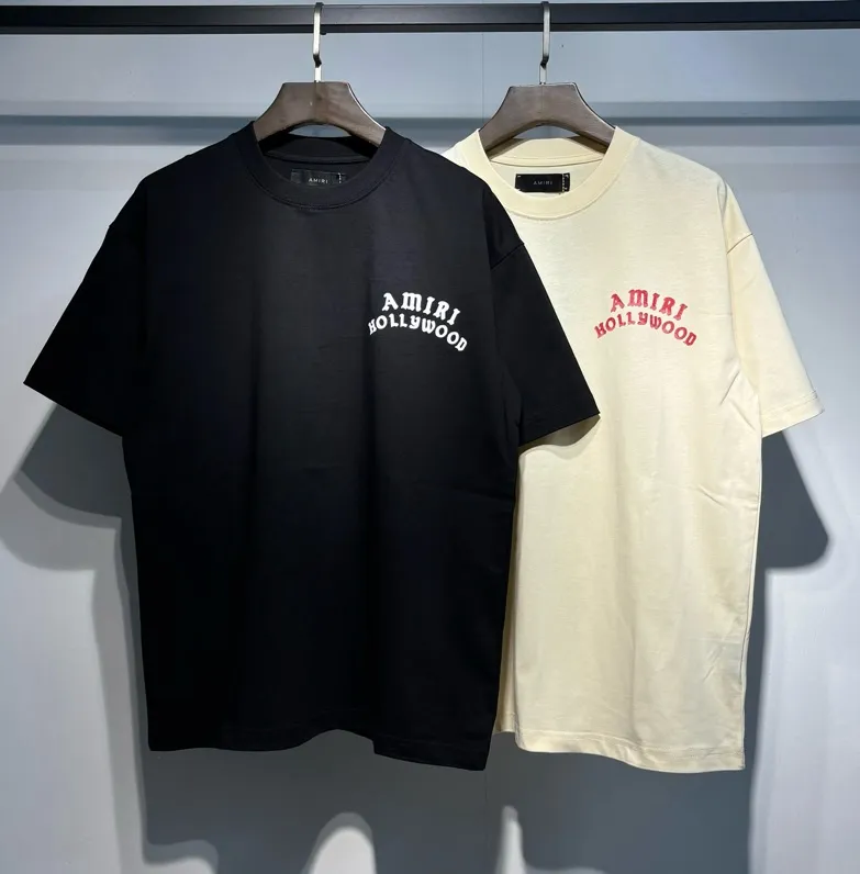 749 model P114 AMIRI real shot black apricot hanging shot S. M. L. XL