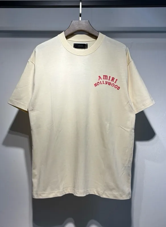749 model P114 AMIRI real shot black apricot hanging shot S. M. L. XL