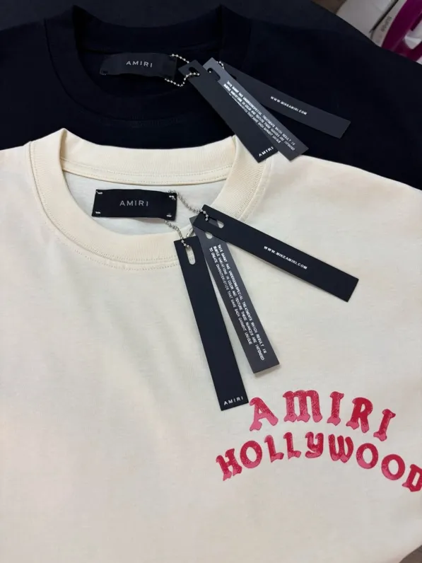 749 model P114 AMIRI real shot black apricot hanging shot S. M. L. XL