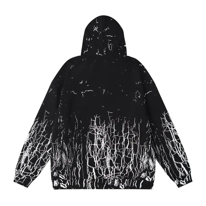 Style number: 888 P230 Fabric: 360g pure cotton terry sweatshirt AMIRI 2025 autumn and winter new logo hooded terry sweatshirt high street unisex loose classic letter jacket Color: Black White Size: S M L XL