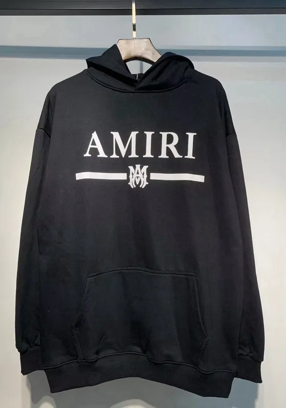 871 model P220 AMIRI real shot, sweatshirt white, black hanging shot S. M. L. XL
