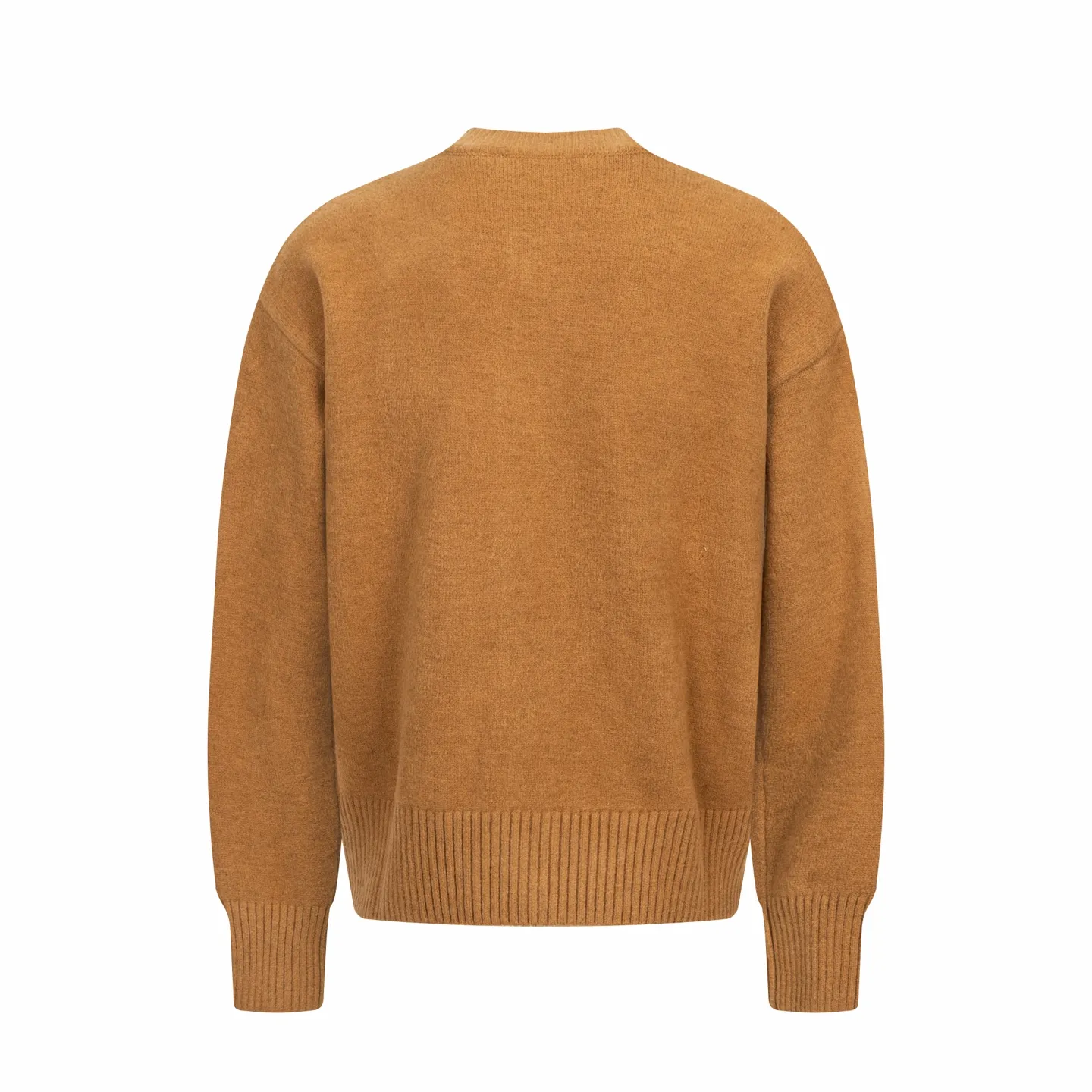 🅿️600 [Exclusive supply] Ami love jacquard double pocket knitted cardigan (brown). The original purchase was purchased for 3,399 and developed. The fabric is made of alpaca wool to maintain a stable pattern. The stitching is even and firm, and the details are meticulously handled, reflecting the brand's strict control over quality. The overall design is simple and elegant, suitable for various occasions. Whether it is business or leisure, it can show an elegant and decent style. The overall wiring is straight and delicate, the fabric is comfortable and soft, and the color is consistent without color difference. It can be matched with the same style to create a fashionable look, and can be used in various occasions. Customized accessories, complete with three standards, the same style for men and women. Size:S-M-L-XL