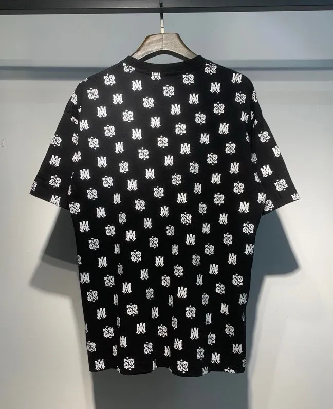 688 model P126 AMIRI real shot black white blue hanging shot S. M. L. XL
