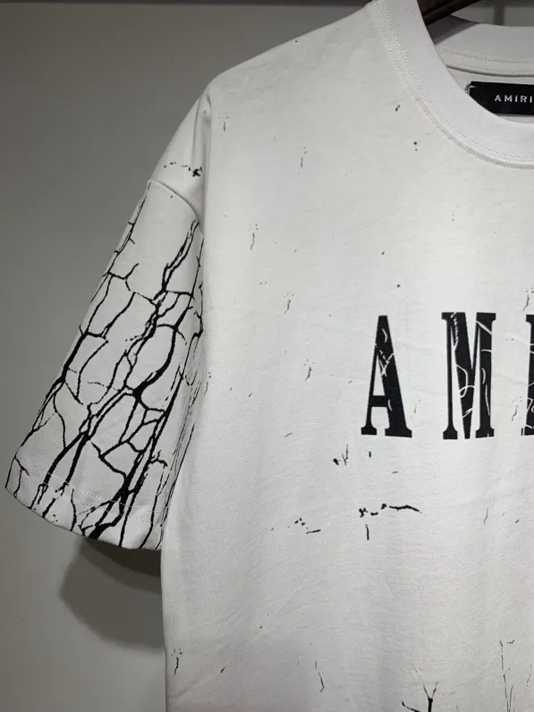 666 model P126 AMIRI real shot black hanging shot S. M. L. XL