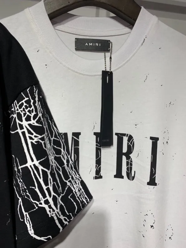666 model P126 AMIRI real shot black hanging shot S. M. L. XL