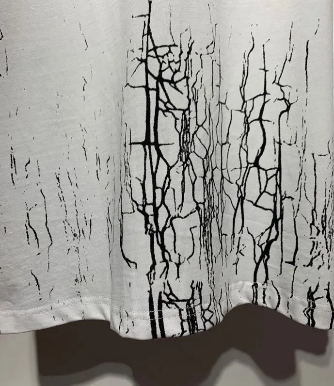 666 model P126 AMIRI real shot black hanging shot S. M. L. XL