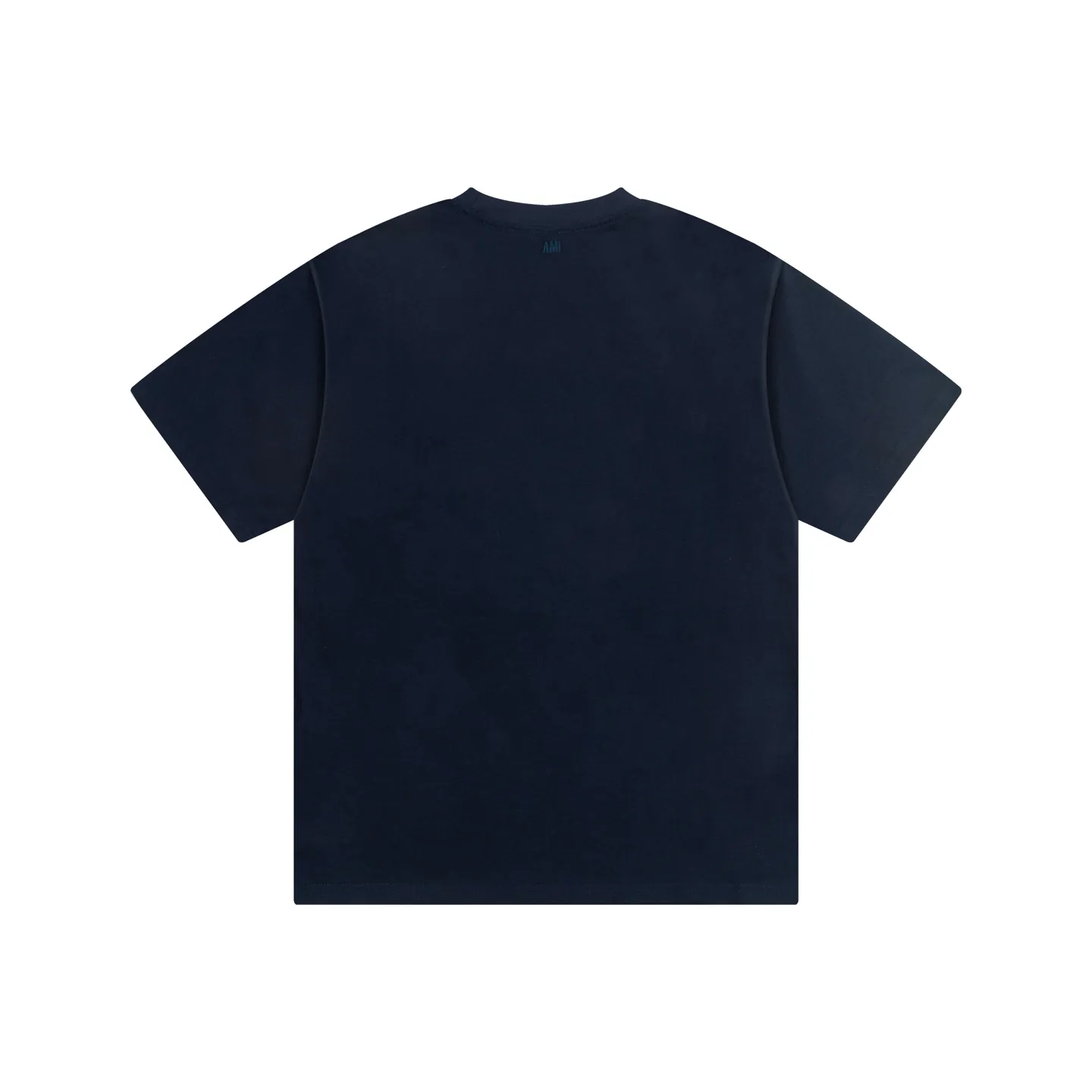 AMI PARIS 25SS new spring and summer classic white ADC small love embroidered short-sleeved T-shirt. Customized 230g double yarn pure cotton fabric matching 280G rib. New main wheat. Washable wheat QR code can be scanned. Same style for men and women. Color: black, white, Baolan, apricot, purple, gray green, coffee. Size: S-XL