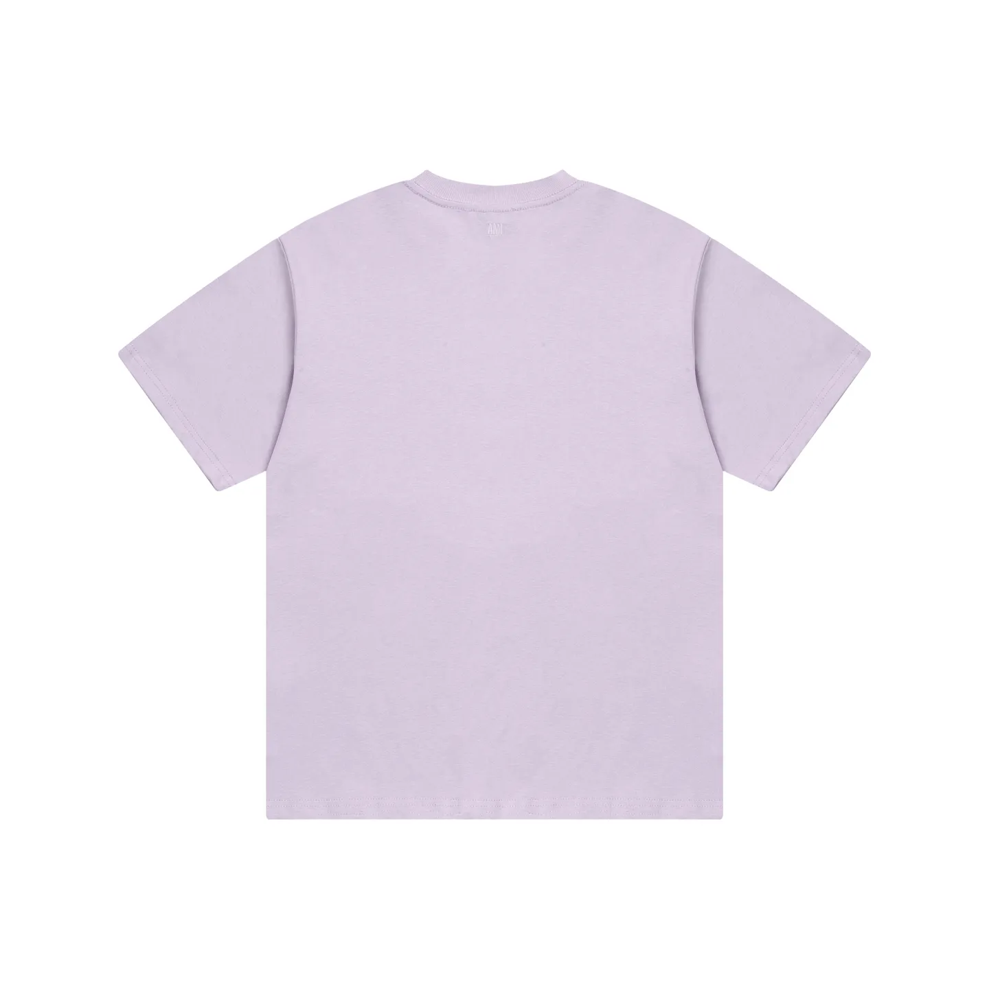 AMI PARIS 25SS new spring and summer classic white ADC small love embroidered short-sleeved T-shirt. Customized 230g double yarn pure cotton fabric matching 280G rib. New main wheat. Washable wheat QR code can be scanned. Same style for men and women. Color: black, white, Baolan, apricot, purple, gray green, coffee. Size: S-XL