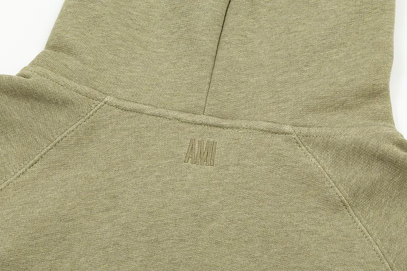 Upper Body Picture More Details Size Chart AMI New Colors Zip Cardigan Hooded Sweatshirt S M L XL