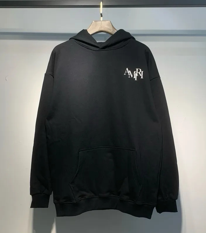 877 P230 AMIRI real shot, sweatshirt white, black hanging shot S. M. L. XL