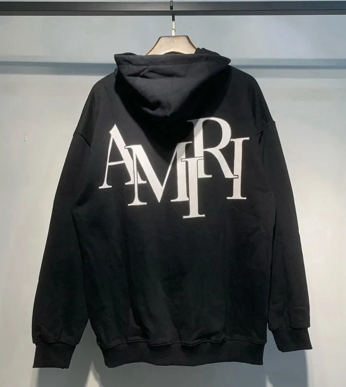 877 P230 AMIRI real shot, sweatshirt white, black hanging shot S. M. L. XL