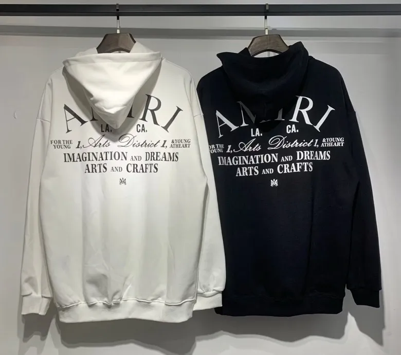 875 P220 AMIRI real shot sweatshirt white black hanging shot S. M. L. XL