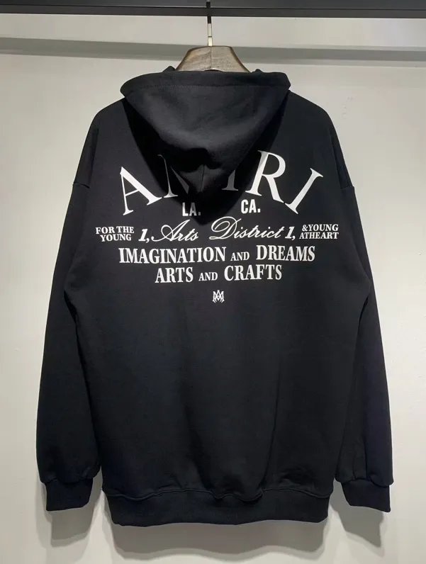 875 P220 AMIRI real shot sweatshirt white black hanging shot S. M. L. XL