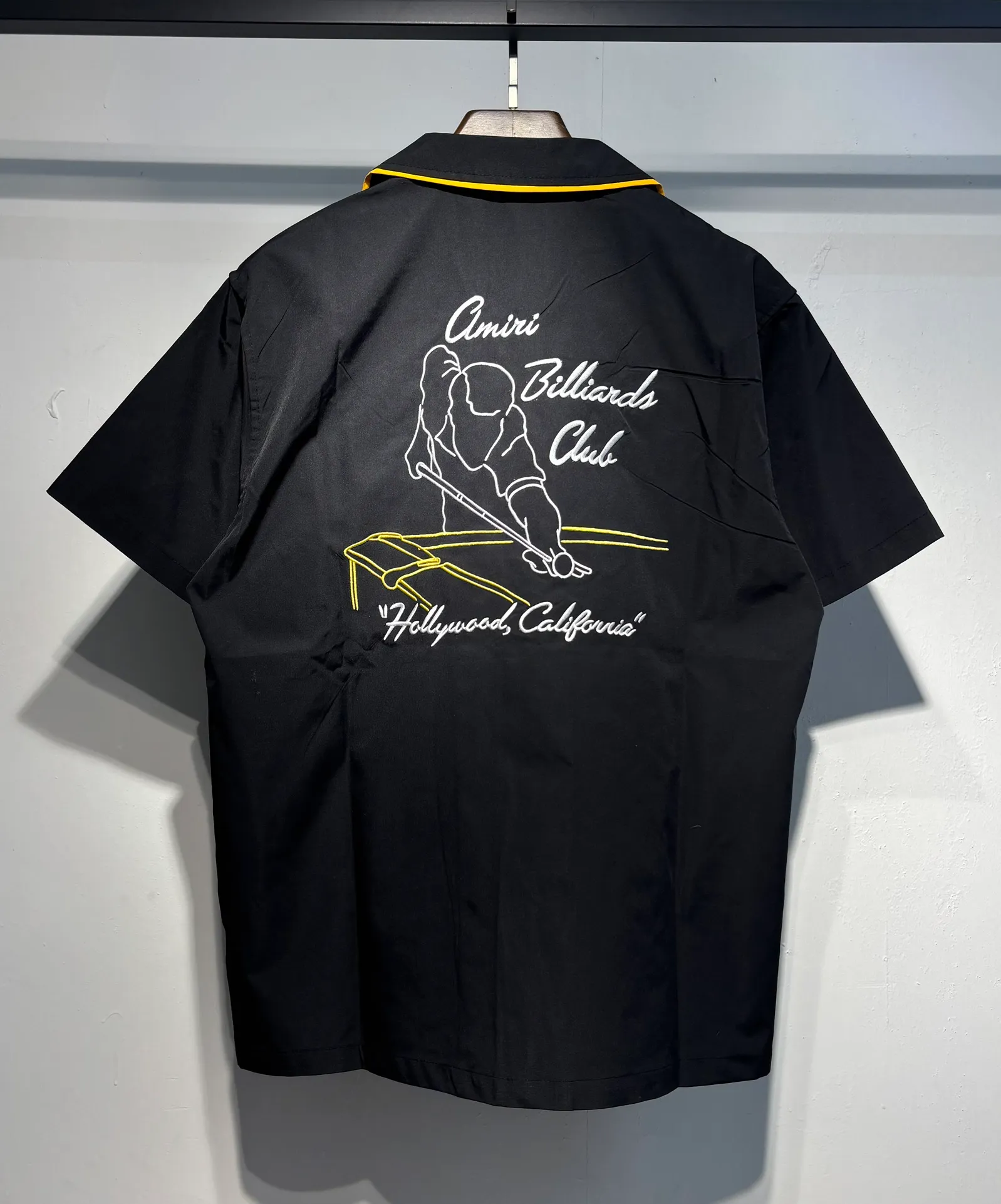 195 P166 embroidered AMIRI shirt M. L. XL. XXL