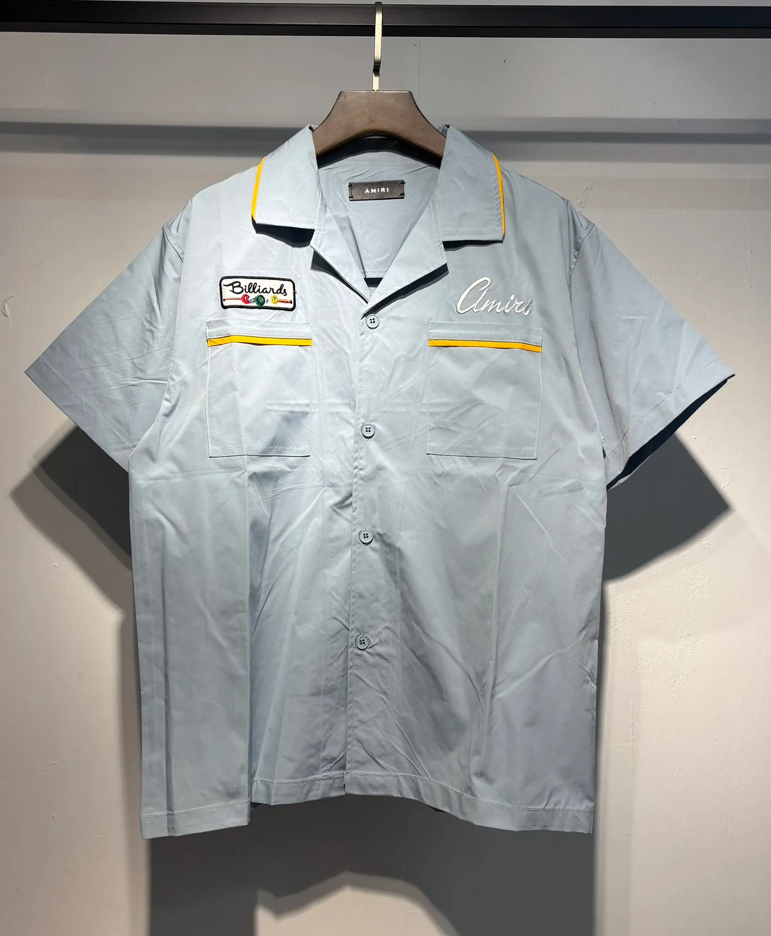 195 P166 embroidered AMIRI shirt M. L. XL. XXL