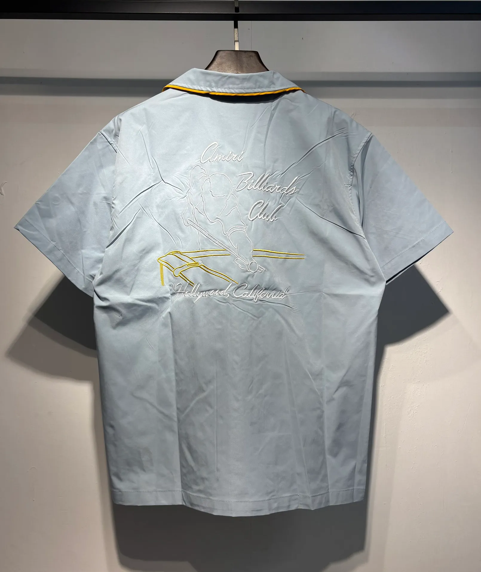 195 P166 embroidered AMIRI shirt M. L. XL. XXL