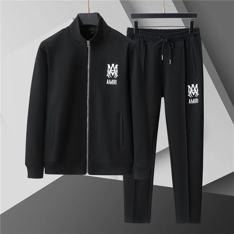 P580 🌸🌸🌸 Amiri 2025 Autumn and Winter New Style Suit High quality, top version trading company channel order, overseas boutique exclusive limited sale, classic is eternal, it is definitely worth buying! This type of suit is also a must-have. You don’t have to think about how to match it, you can just get it in one set! Customized fabric, smooth to the touch, yet stiff and stylish, giving the upper body a full texture! The overall design is simple and elegant without losing style. It has a strong sense of upper body and is definitely at the forefront of fashion. It is very comfortable to wear. There is no need to say much about the style and cut of the pants. The upper body is exquisite and vivid. It is a truly top-notch casual suit that can be used in various occasions whether it is sports or leisure time! ! !   Three complete standards Color: Picture color Size: M, L, xL, xxL, xxxL