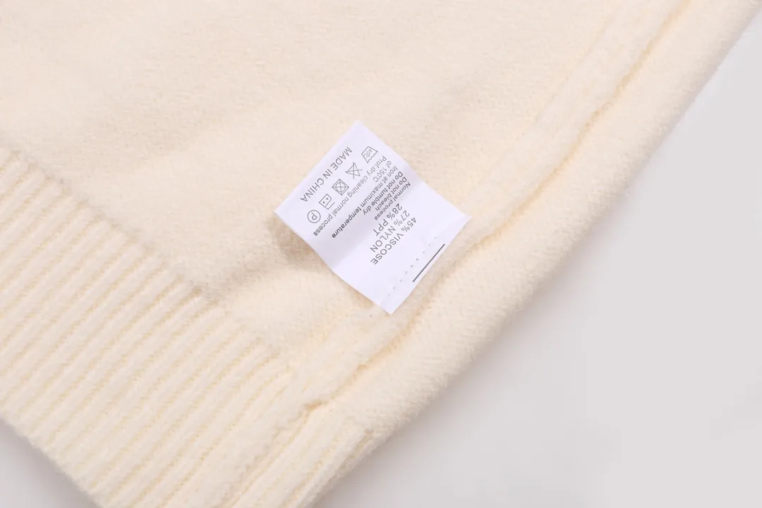 P340 AMIRI new letter logo jacquard, tassels damaged hole hooded sweater Color: apricot gray red black Size: S M L XL XXL
