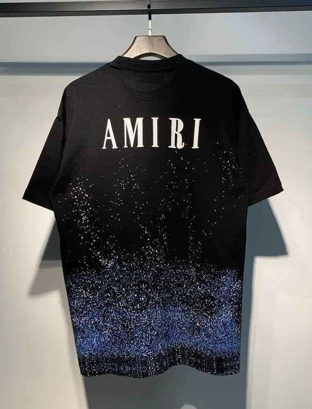 686 model P126 AMIRI real shot black white hanging shot S. M. L. XL