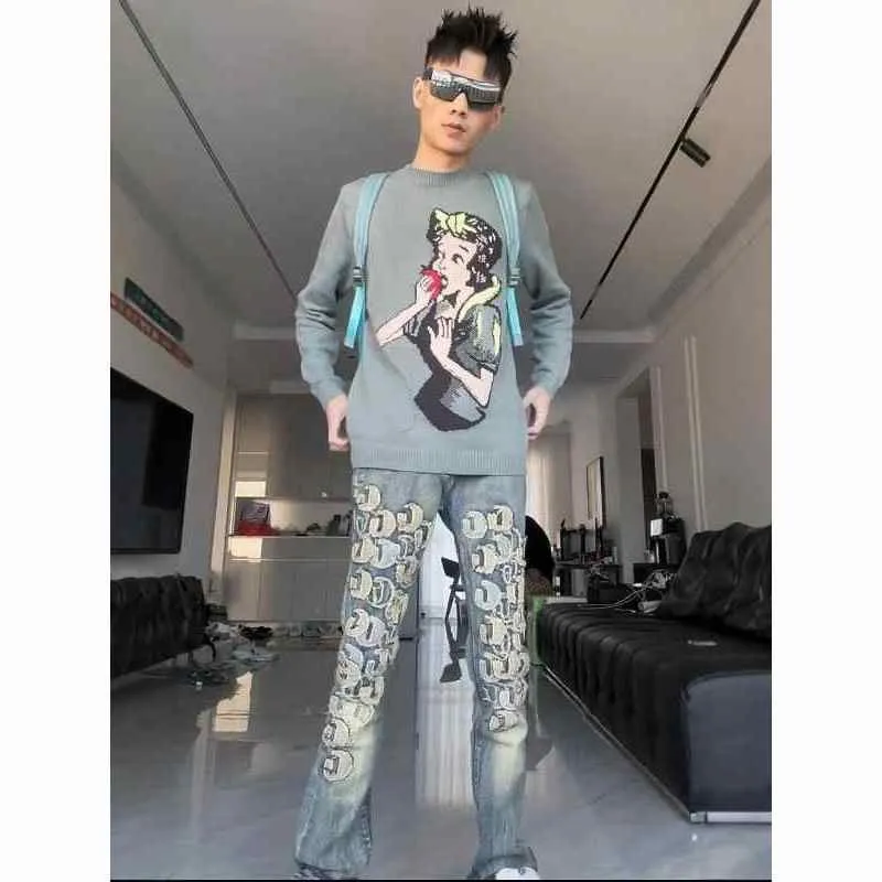 P180 Style No. Cc817 AMIRI MX1 high street jeans slim trousers FOG high street men's trend AMIRI In recent years, high street has become an increasingly common word in men's clothing. High street style has also become an important direction for everyone's matching. Oversize is basically indispensable for high street related items. Color: Picture color Code number: m-2xl