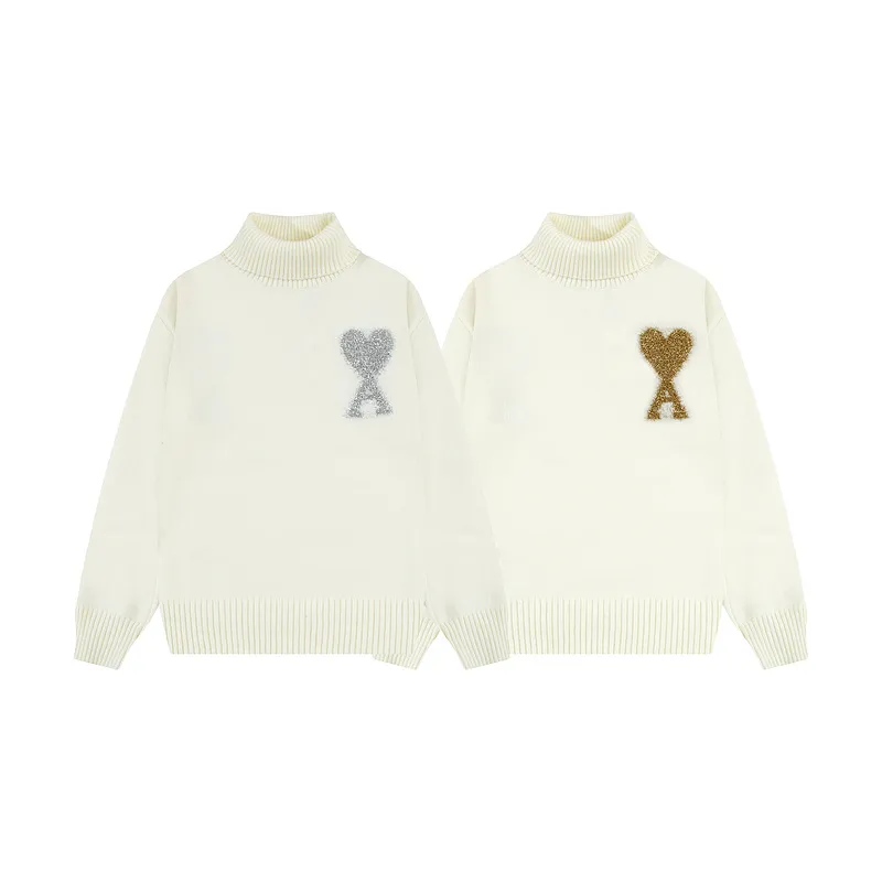 Size chart Ami Paris 2024 new autumn and winter turtleneck sweater SMLXL